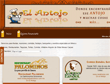 Tablet Screenshot of elantojo.com.mx